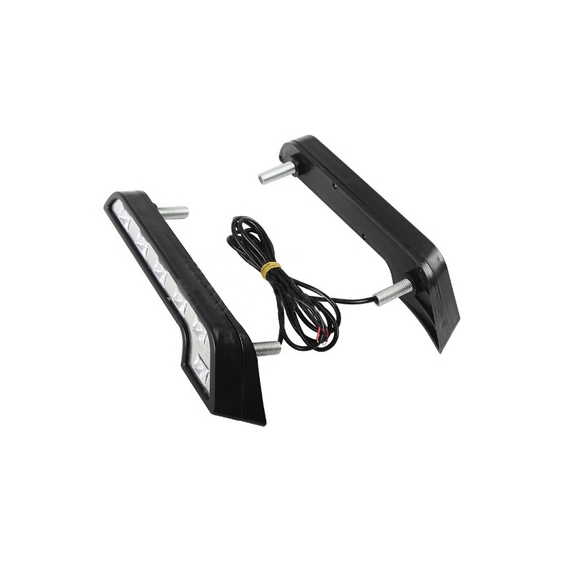 Tagfahrlicht Superlight RL 6 LEDs 400 LM gebogen