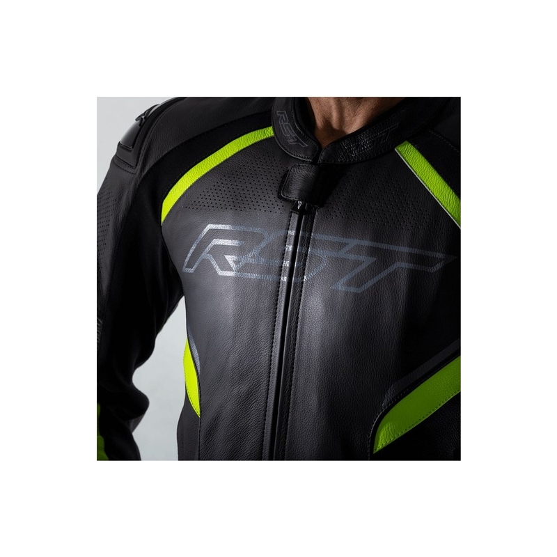 Motorradjacke RST Sabre Airbag CE schwarz-fluo gelb  Ausverkauf