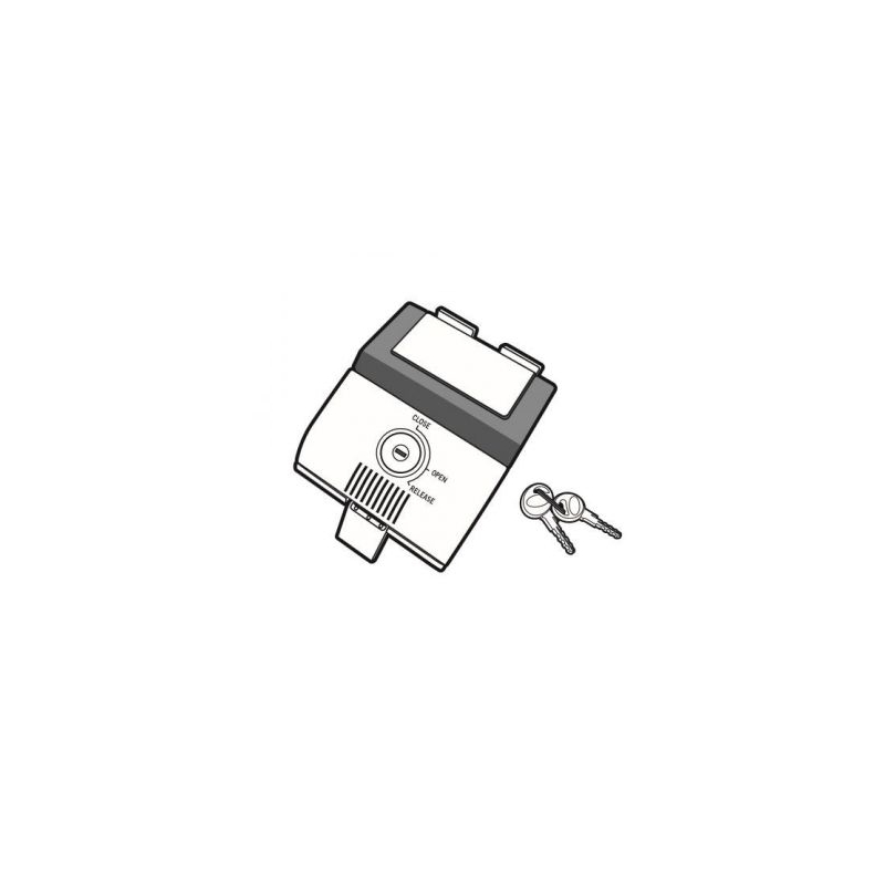 Locking system SHAD für SH48 Titan grau