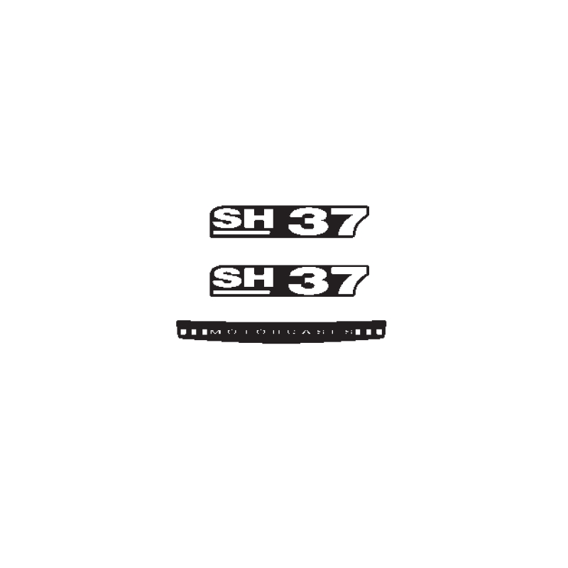 Aufkleber SHAD für SH37