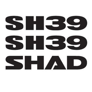 Aufkleber SHAD D1B39ETR for SH39