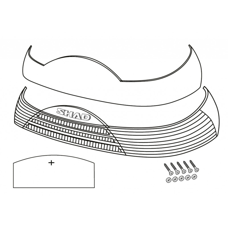 Reflectors SHAD for SH46 rot