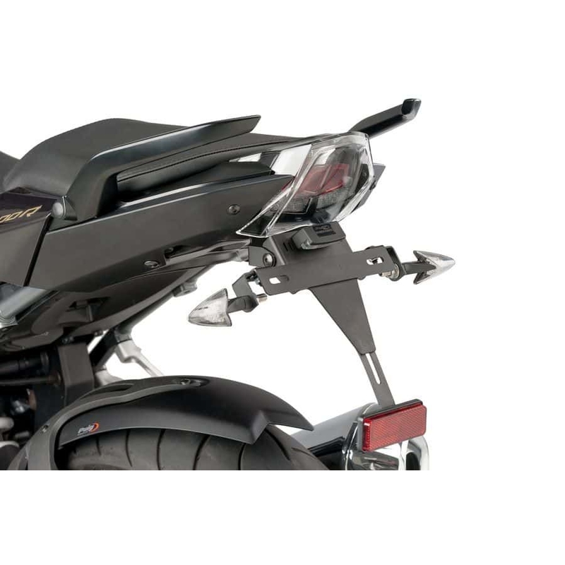 Adjustable license support PUIG schwarz