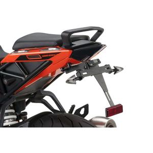 Adjustable license support PUIG 8728N schwarz