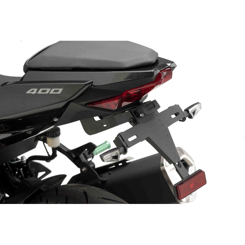 Adjustable license support PUIG schwarz
