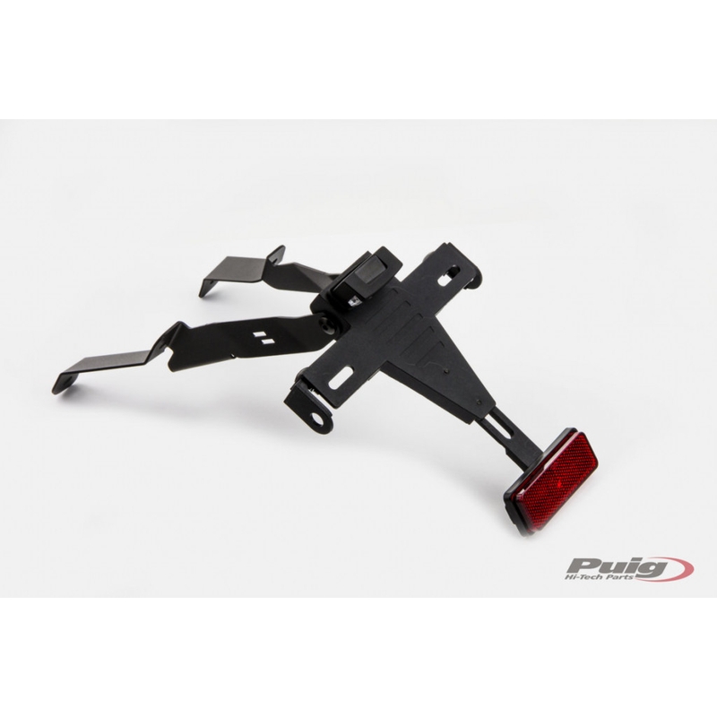 Adjustable license support PUIG schwarz