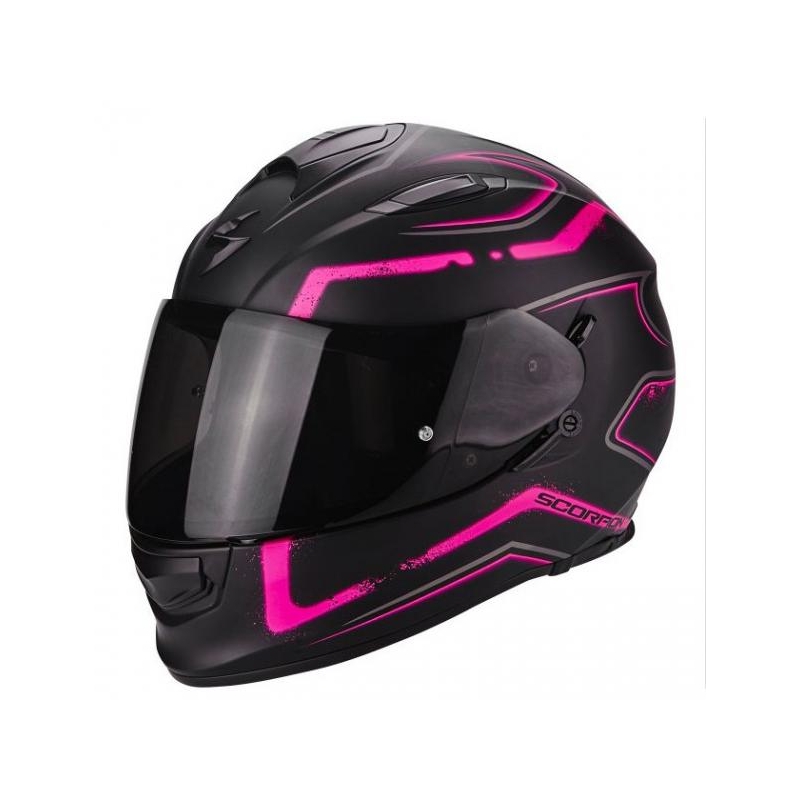 Integralhelm Scorpion EXO-510 Air Radium schwarz-rosa