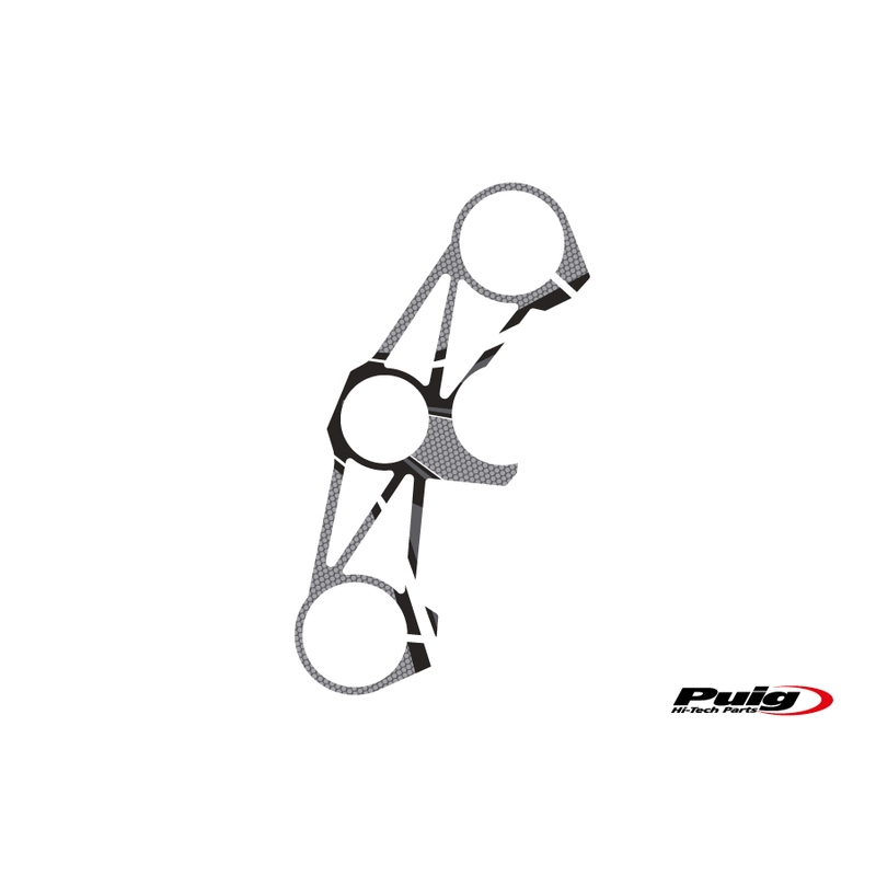 Yoke protector PUIG RADIKAL grau für KAWASAKI ZX-6R 636 Ninja (2013<) 2013-2023