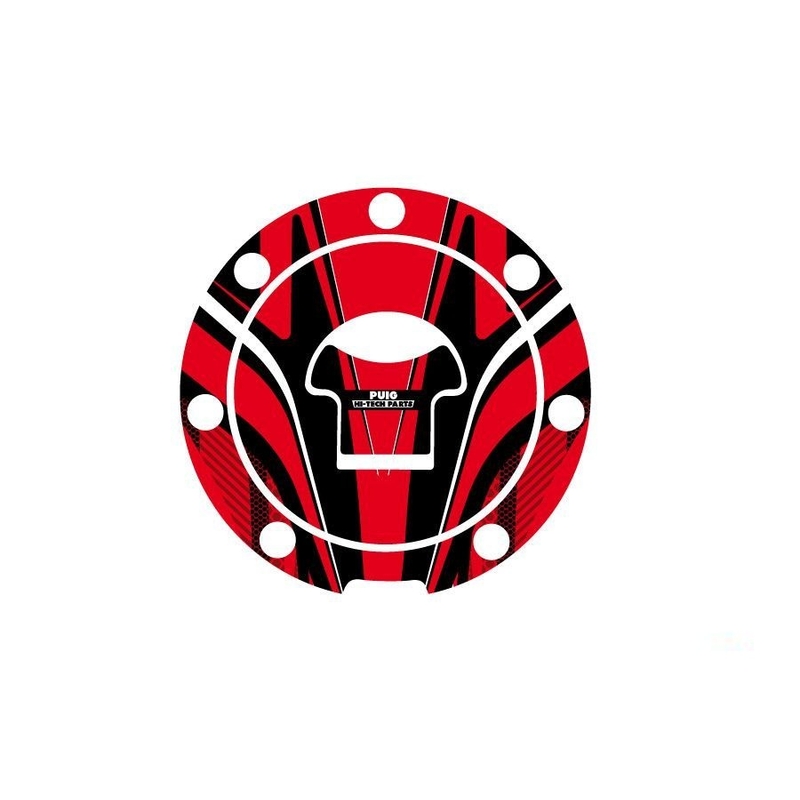 Fuel cap cover PUIG RADIKAL rot