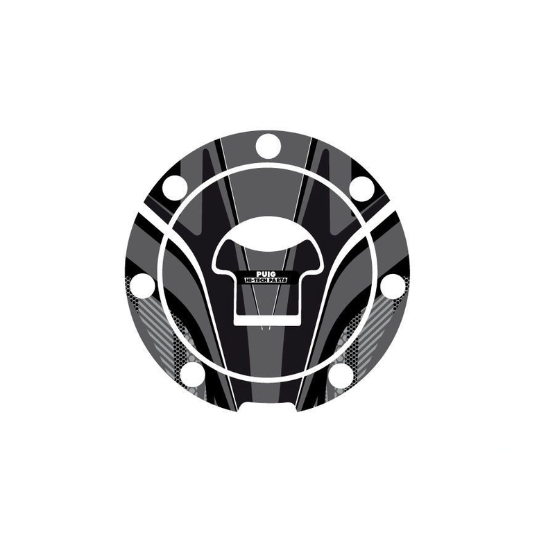Fuel cap cover PUIG RADIKAL grau