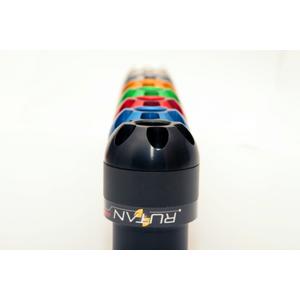 Farbige Laufflächenkränze am Rahmen