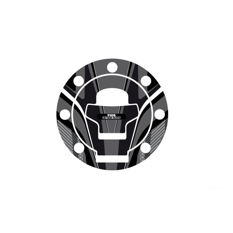 Fuel cap cover PUIG RADIKAL grau