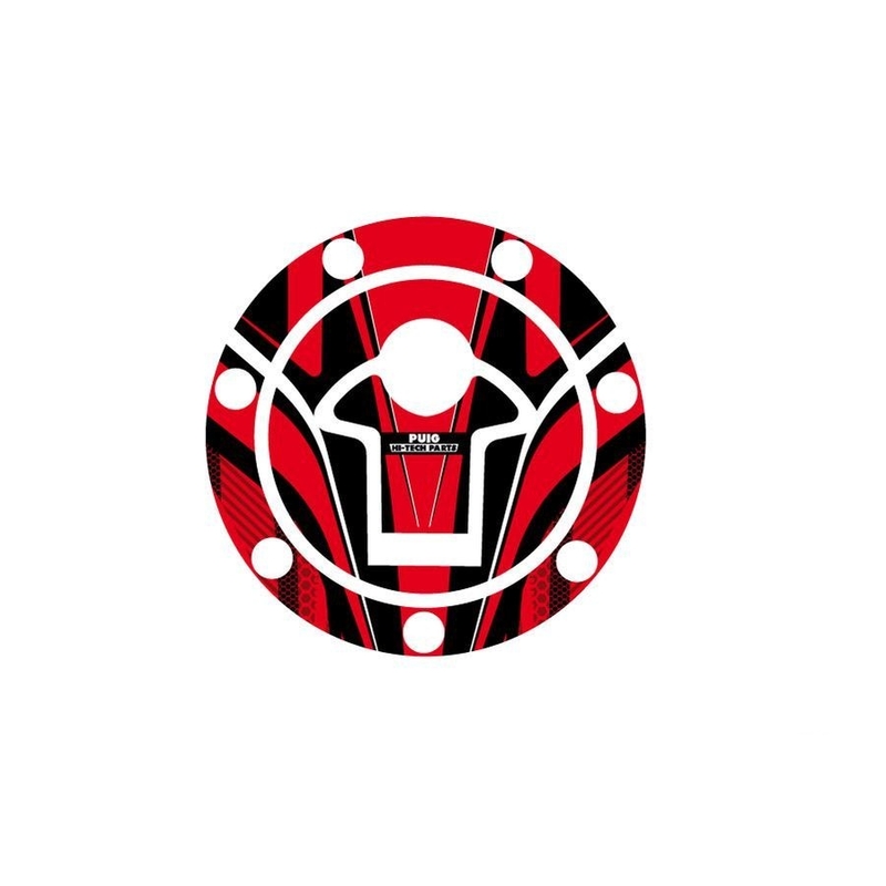 Fuel cap cover PUIG RADIKAL rot