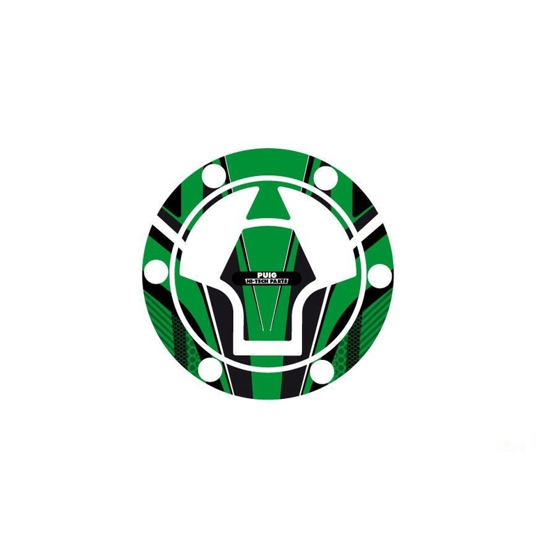 Fuel cap cover PUIG RADIKAL grün für KAWASAKI Z 300 2015-2017, KAWASAKI Ninja 250 SL 2015-2017