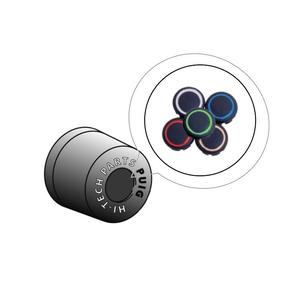 Spare nylon fork slider PUIG 9033N schwarz seitlich links