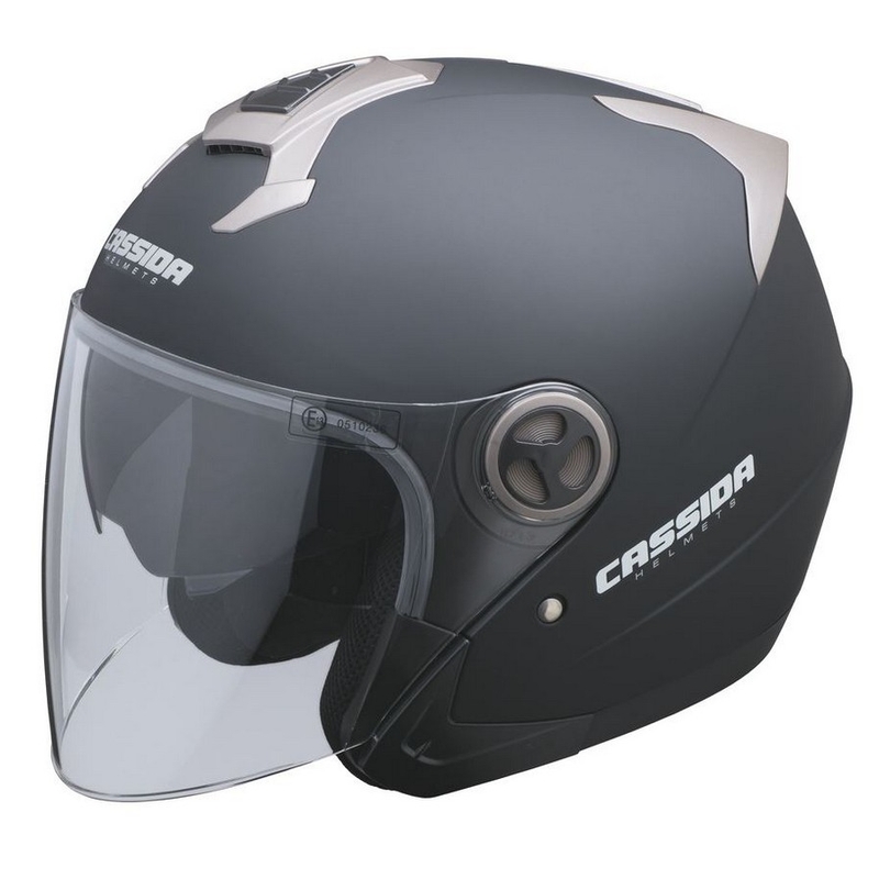 Cassida Magnum Motorradhelm schwarz matt
