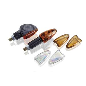 Blin+D979ker PUIG STAR 2549C carbon look lang mit Homologation