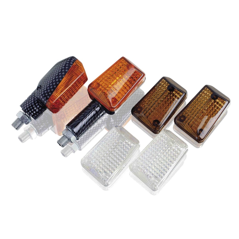 Blinker PUIG MINI carbon look lang mit Homologation