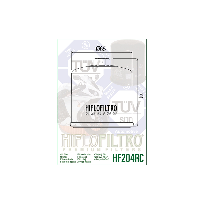 Ölfilter HIFLOFILTRO Racing