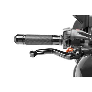 Bremshebel ohne Adapter PUIG 180NT kurz schwarz/orange