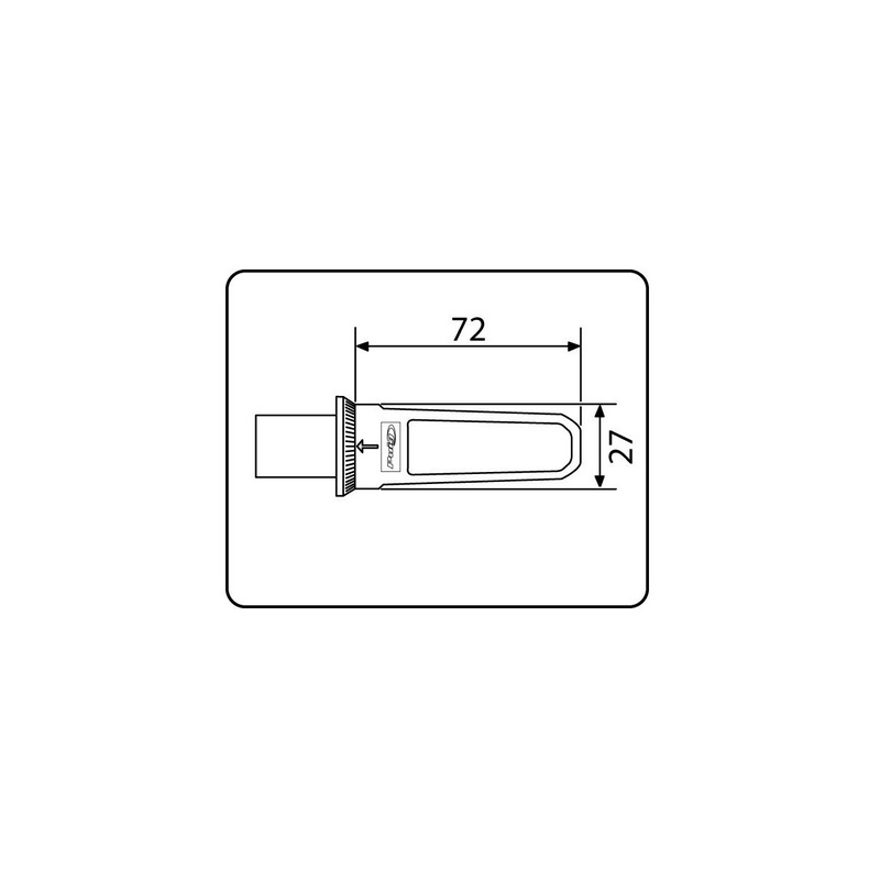 Fussratsen ohne Adapter PUIG SPORT blau with rubber Ausverkauf