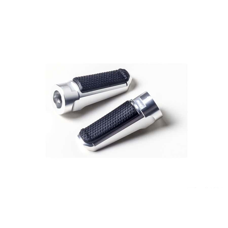 Fussratsen ohne Adapter PUIG SPORT silber with rubber