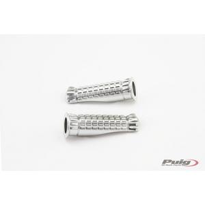 Fussratsen ohne Adapter PUIG R-FIGHTER 9192P silber