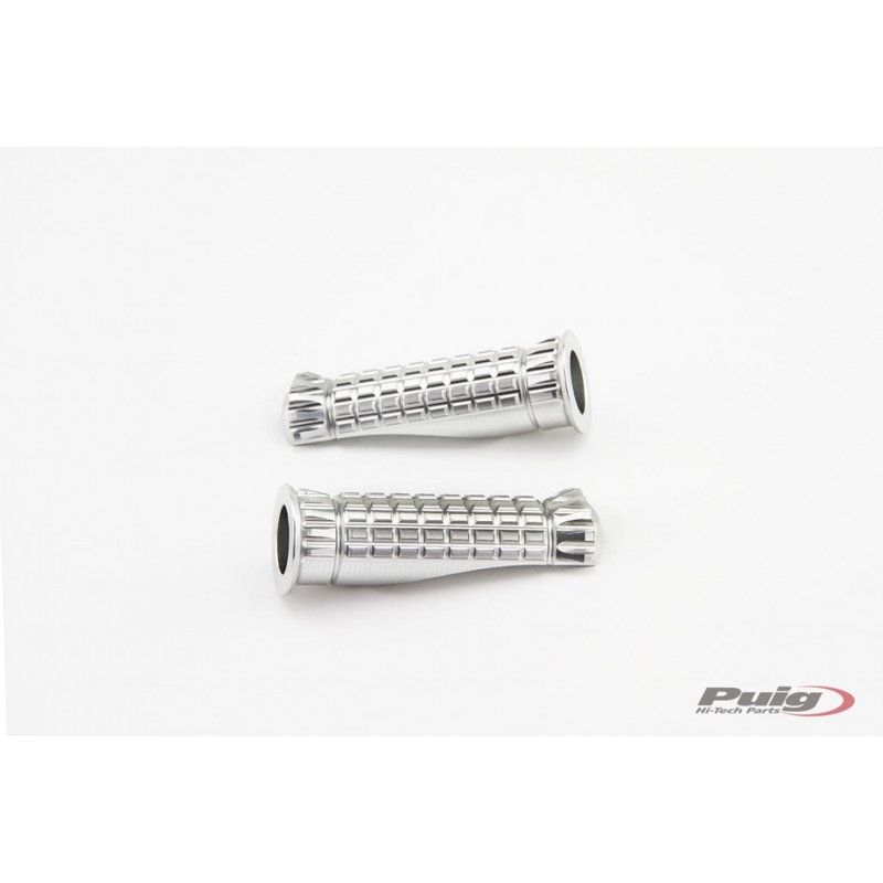 Fussratsen ohne Adapter PUIG R-FIGHTER silber