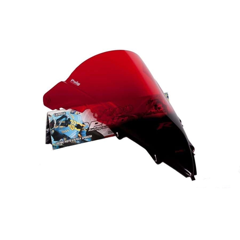Windschutzscheibe PUIG RACING rot