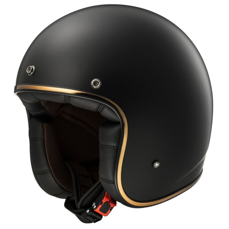 Offener Helm LS2 OF583 Bobber Solid Black Matte