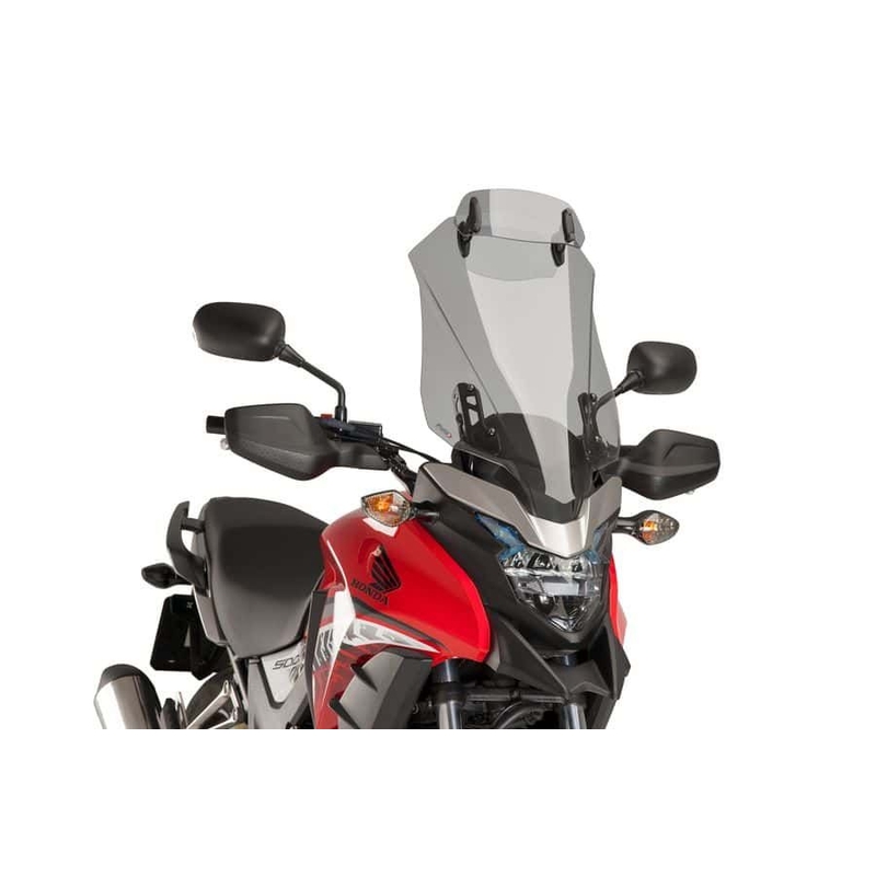 Windschutzscheibe PUIG TOURING WITH VISOR getönt für HONDA CB 500 X / XA 2016-2024
