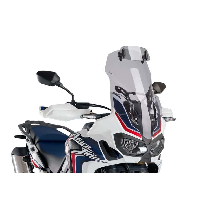 Windschutzscheibe PUIG TOURING WITH VISOR WITH SUPPORT + PROTECTION getönt