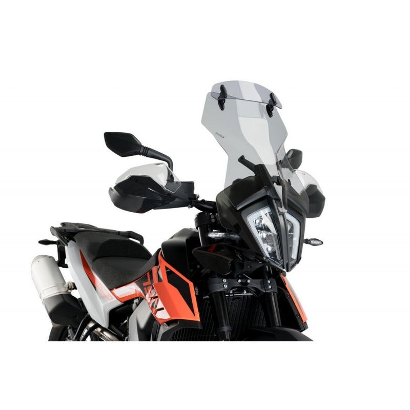 Windschutzscheibe PUIG TOURING WITH VISOR getönt für KTM Adventure 790 / R 2019, KTM Adventure 890 /R/L 2021-2022