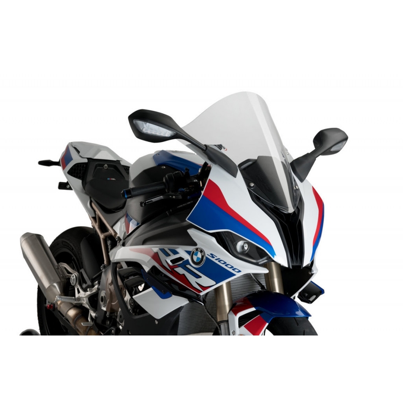 Windschutzscheibe PUIG RACING clear für BMW S 1000 RR 2019-2025, BMW M 1000 RR 2021-2022