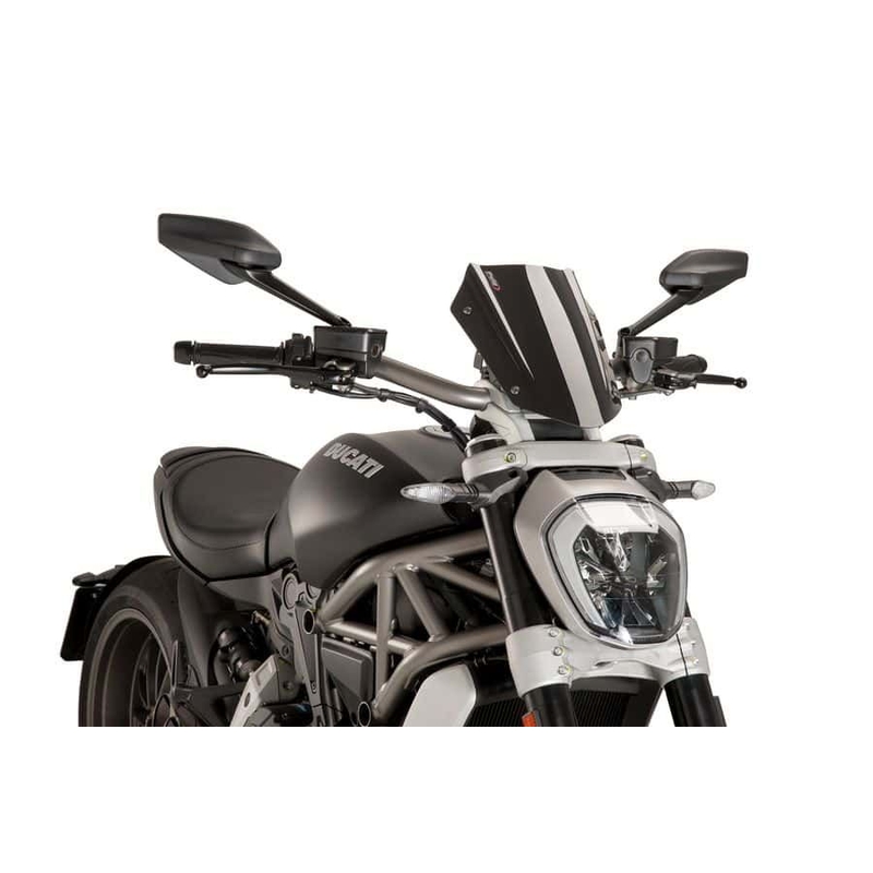 Windschirm PUIG NEW GEN. SPORT schwarz