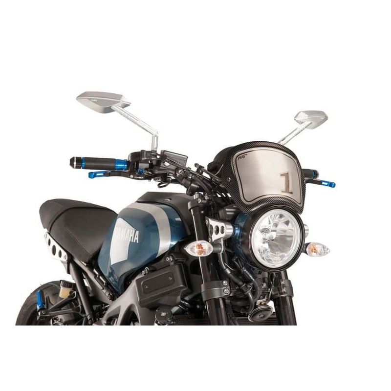 Windschirm PUIG FRONTAL PLATE carbon look