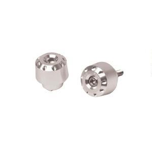 Bar ends PUIG SHORT 6190P silber