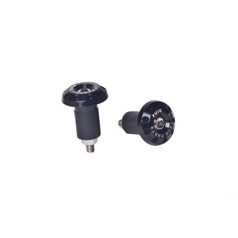 Universal bar ends PUIG RACE schwarz D 13-18mm