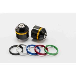 Bar ends PUIG SHORT WITH RING 8074N colour rings included