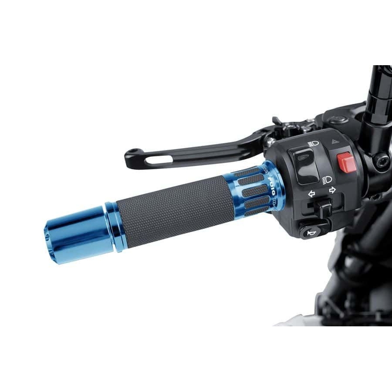 Handgriffe PUIG RACING blau 119mm
