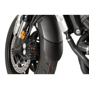 Front fender extension PUIG 9182N schwarz