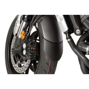 Front fender extension PUIG 9184N schwarz