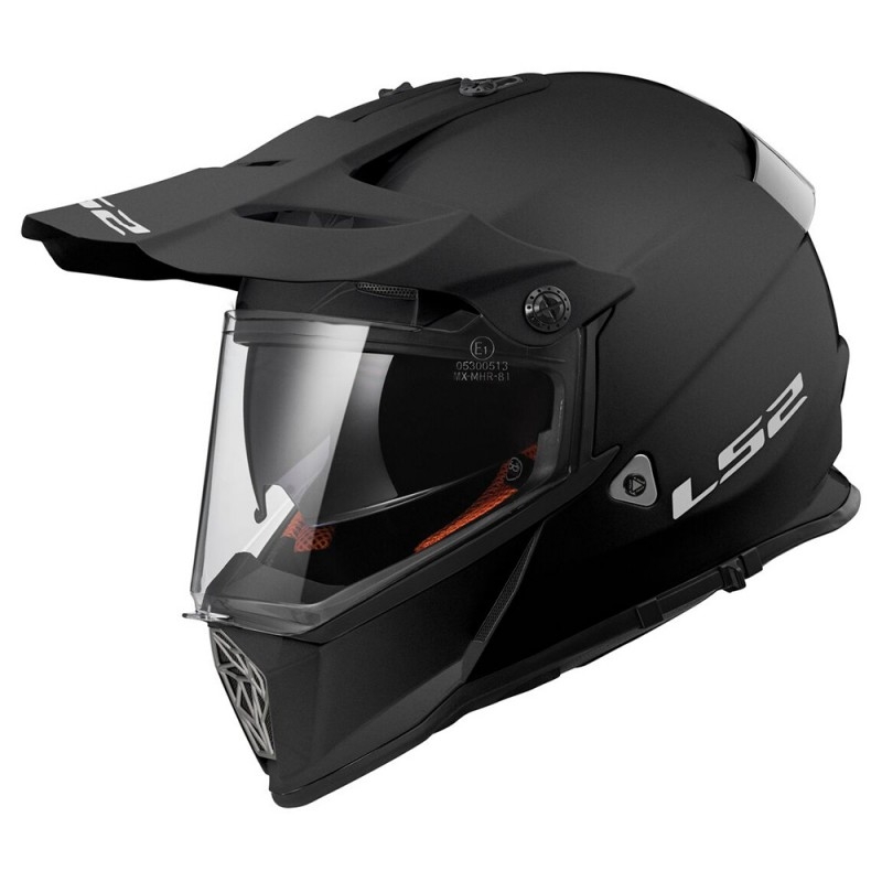 Helm LS2 MX436 Pioneer schwarz matt Ausverkauf