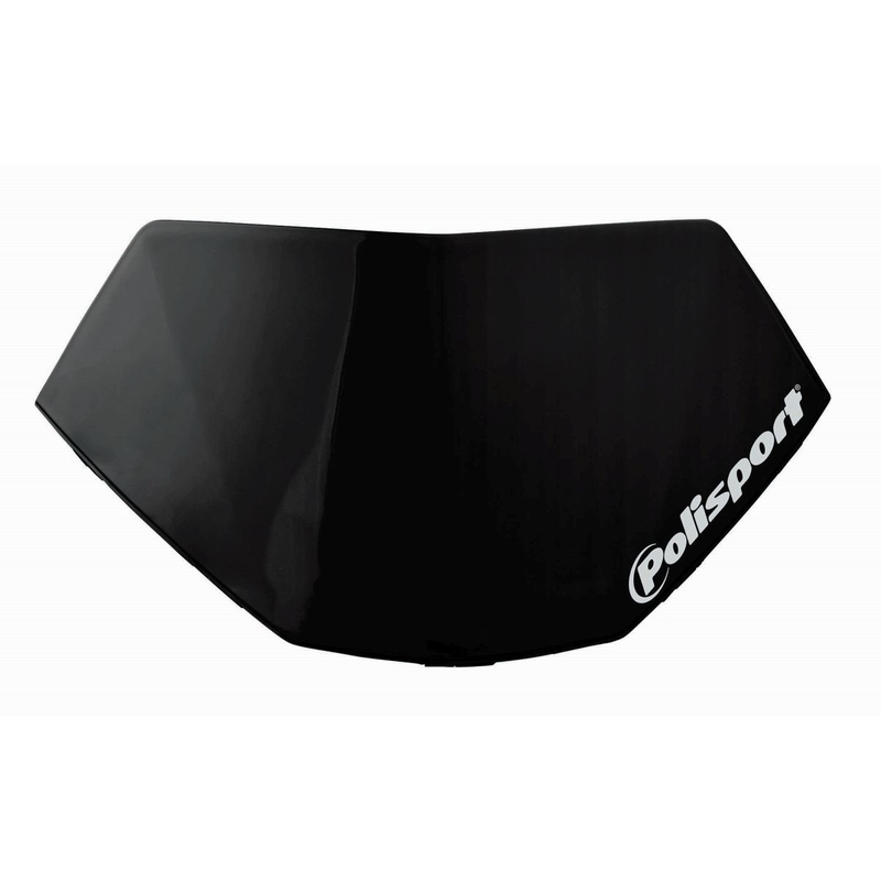 Headlight removable number plate POLISPORT HALO LED schwarz