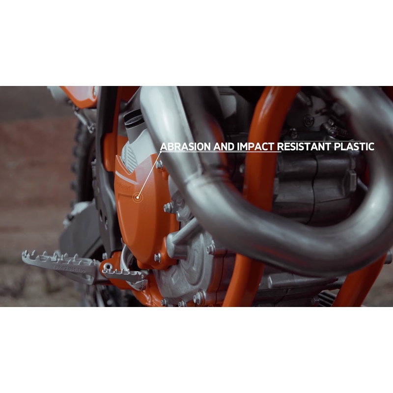 Clutch cover protector POLISPORT PERFORMANCE orange KTM