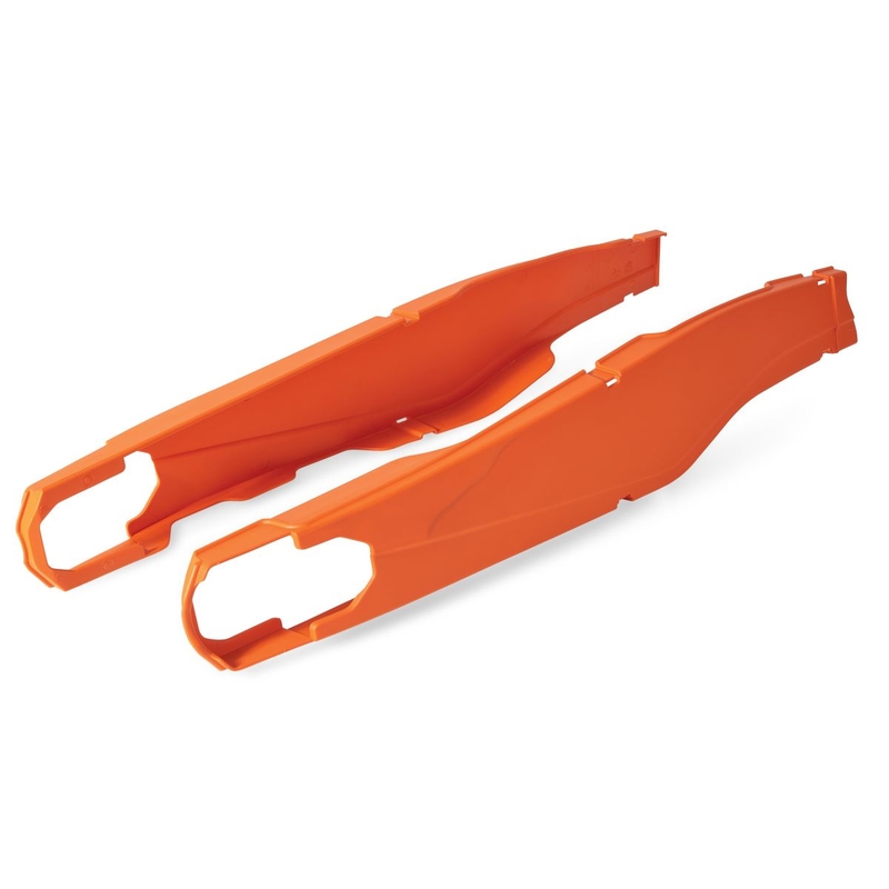 Swingarm protectors POLISPORT PERFORMANCE orange KTM Ausverkauf
