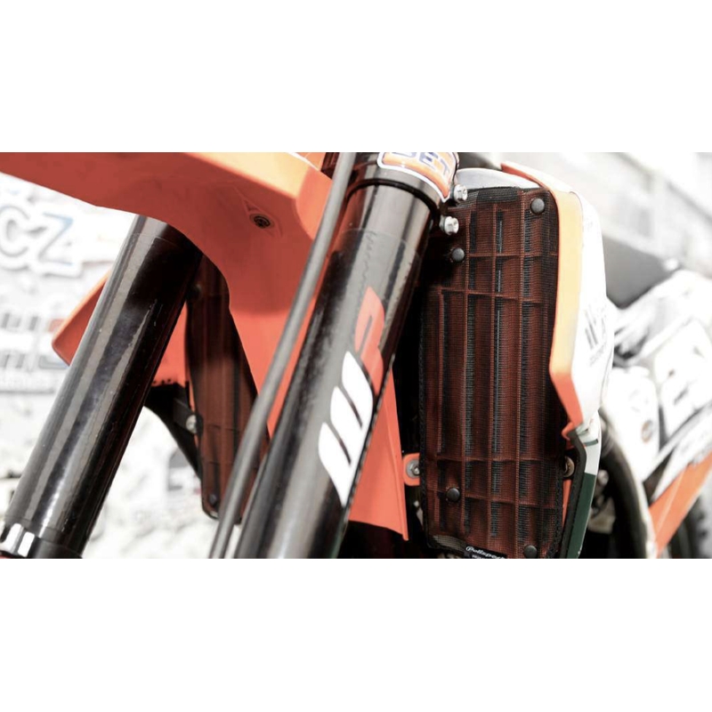 Mesh for radiator louvers POLISPORT schwarz