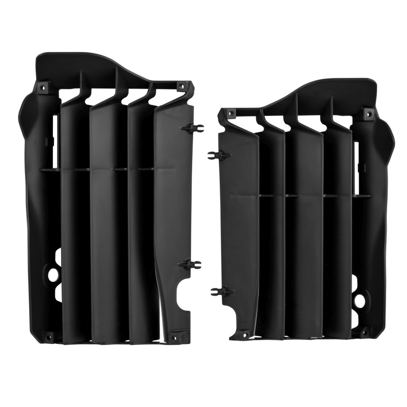 Radiator louvers POLISPORT schwarz
