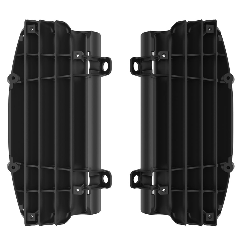 Radiator louvers POLISPORT schwarz