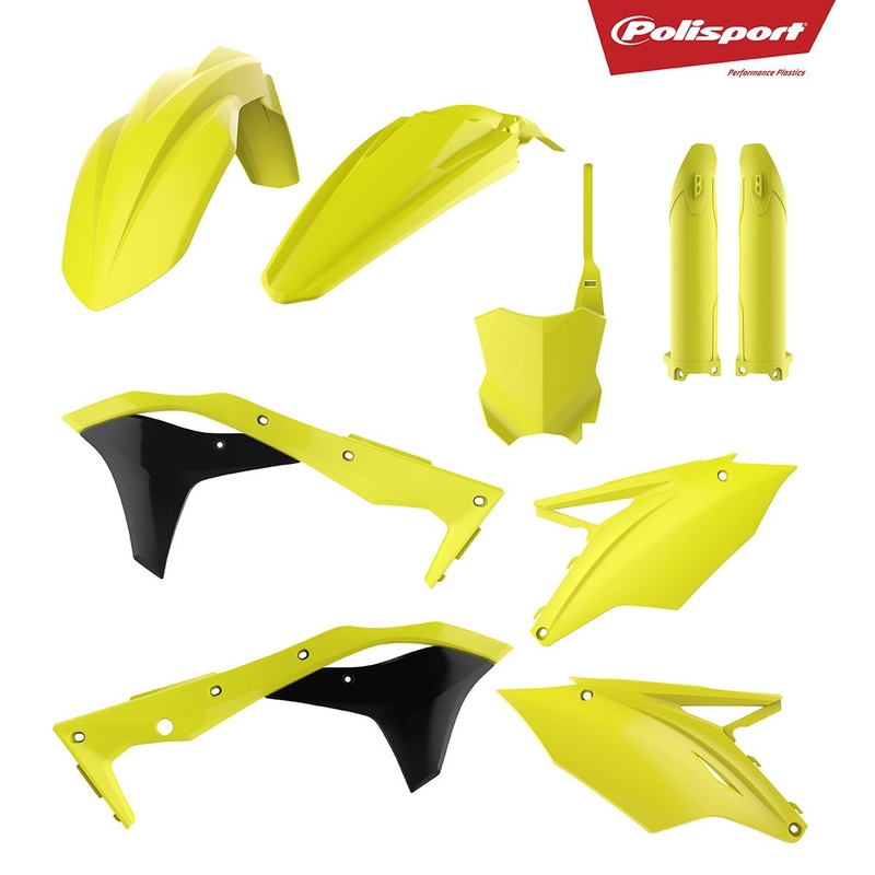Satz Kunststoffteile POLISPORT Flo yellow